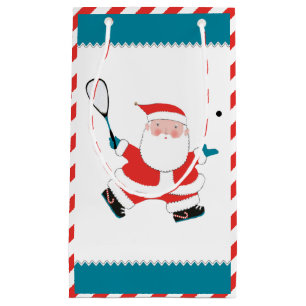 Sacola Para Presentes Pequena Natal do Esportes de Esquadrão
