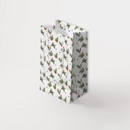 Sacola Para Presentes Pequena Natal ilustrado de Holly Holiday