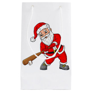 Sacola Para Presentes Pequena Natal Papai Noel Baseball Pitcher Boys T