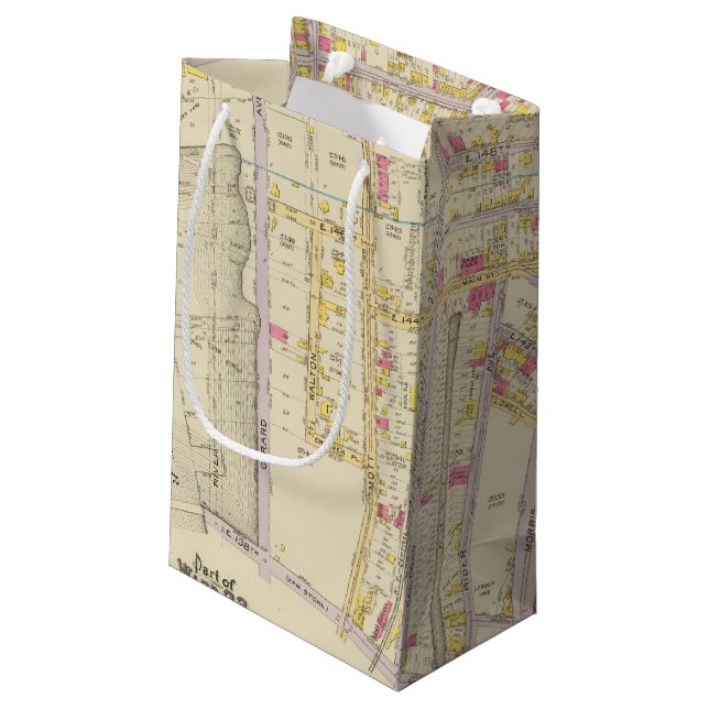 Sacola Para Presentes Pequena New York 32 (Verso inclinado)