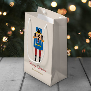 Sacola Para Presentes Pequena Nozes de Natal