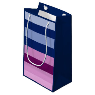 Sacola Para Presentes Pequena O género revela do "o saco cor-de-rosa e azul