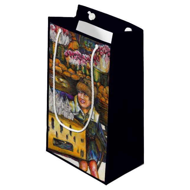 Sacola Para Presentes Pequena O poder da empatia (Frente inclinada)