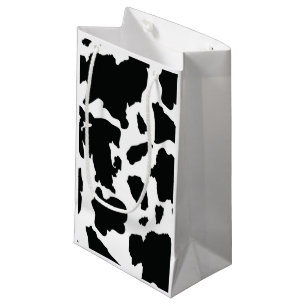 Sacola Para Presentes Pequena O presente do impressão da vaca ensaca - as bolsa