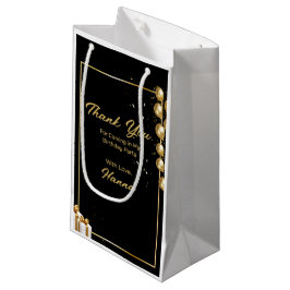 Sacola Para Presentes Pequena Obrigado por vir na festa