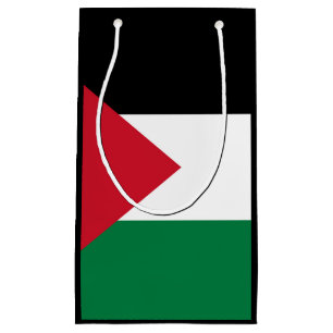 Sacola Para Presentes Pequena oficialmente o Estado da Palestina bandeira do paí