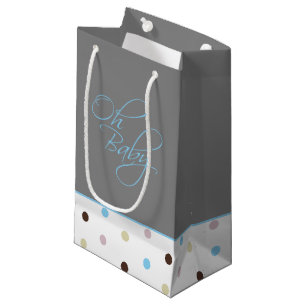 Sacola Para Presentes Pequena Oh Baby Posh Baby Gift for Boy