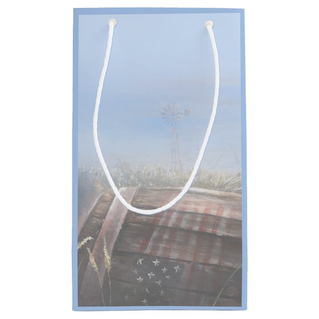 Sacola Para Presentes Pequena Old Barrel (Verso)