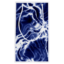 Padrão azul espiralado 