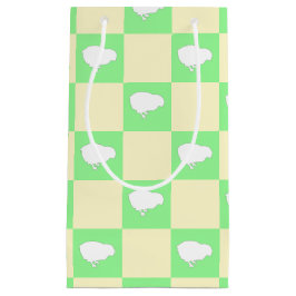 Sacola Para Presentes Pequena Padrão da Desktop Board páscoa com Motif de Pintin