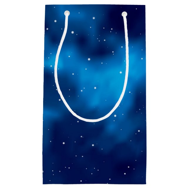 Sacola Para Presentes Pequena Padrão de espaço (Frente)