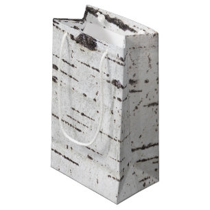 Sacola Para Presentes Pequena Padrão de latido de aves