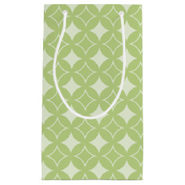 Sacola Para Presentes Pequena Padrão de transporte verde-oliva