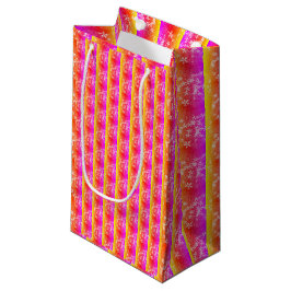 Sacola Para Presentes Pequena "Padrão Prisma"