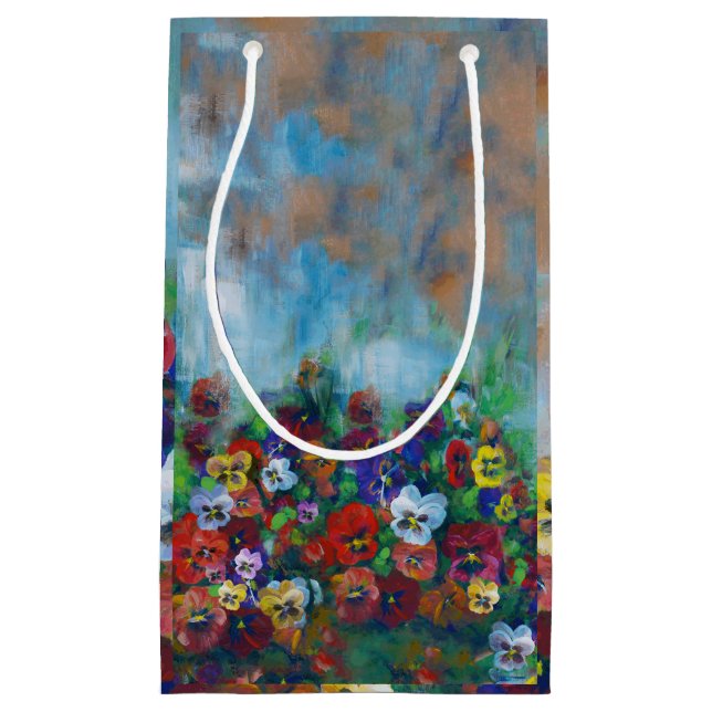 Sacola Para Presentes Pequena Pansy Gift Bag (Frente)