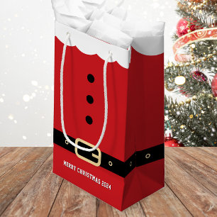 Sacola Para Presentes Pequena Papai Noel Felry Natal