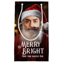 Sacola Para Presentes Pequena Papais noeis Instantâneos com Saco de Presente.|| 