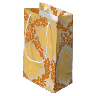 Sacola Para Presentes Pequena Papel de parede 5 do damasco