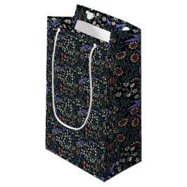 Sacola Para Presentes Pequena Papel de parede vitoriano William Morris Blackthor