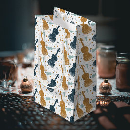 Sacola Para Presentes Pequena Partido Violino