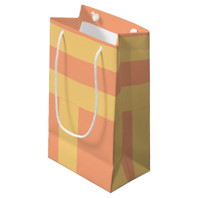 Sacola Para Presentes Pequena Peachy Keen (Frente inclinada)