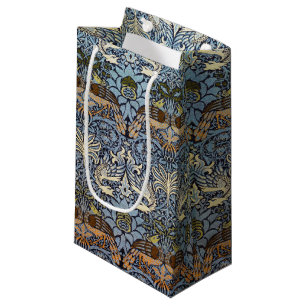 Sacola Para Presentes Pequena Peacock e Dragon, William Morris