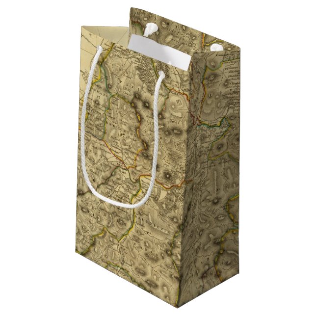 Sacola Para Presentes Pequena PeeblesShire (Verso inclinado)