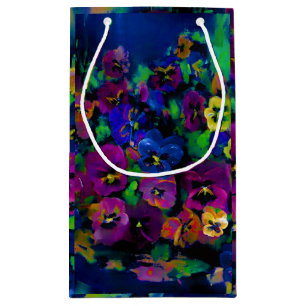 Sacola Para Presentes Pequena Pensamentos [abstrato 2] Pequena bolsa de presente