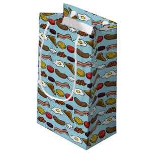 Sacola Para Presentes Pequena Pequeno almoço fritado