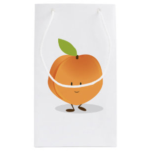 Sacola Para Presentes Pequena Pêssego de sorriso