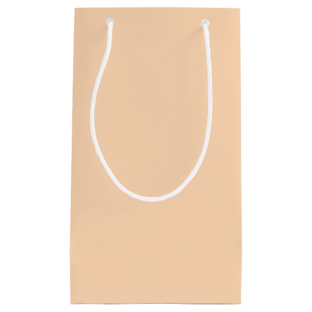 Sacola Para Presentes Pequena Pêssegos e Creme  (Frente)