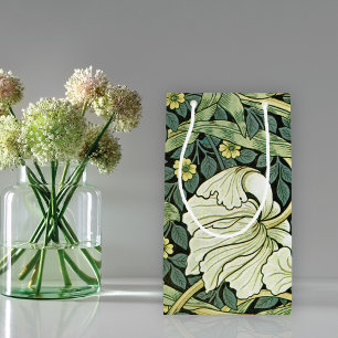 Sacola Para Presentes Pequena Pimpernel Flowers William Morris