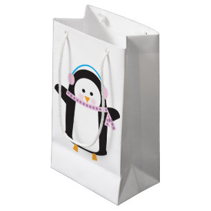 Sacola Para Presentes Pequena Pinguim