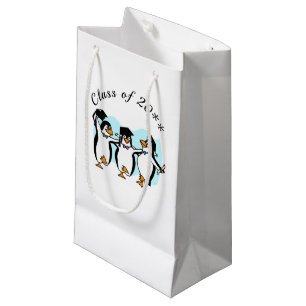 Sacola Para Presentes Pequena Pinguin Best Friends Graduação