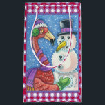 Sacola Para Presentes Pequena PINK FLAMINGO SNOWMAN CHRISTMAS GIFT BAG Pequeno<br><div class="desc">TRAGA UM SORRISO AO SEU PRESENTE DE FÉRIAS. PINK FLAMINGO E SNOWMAN CHRISTMAS GIFT BAG Magenta/Bolinhas Branca *Personalizar ...  Procure Itens Correspondentes Susan Brack Design</div>