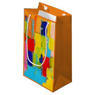 Sacola Para Presentes Pequena Pintura de Abstrato fantástica de Kris Taylor