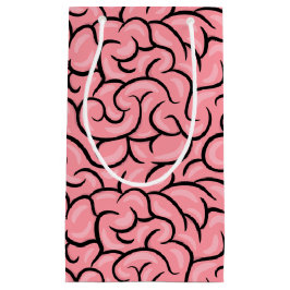 Sacola Para Presentes Pequena Plain Brain