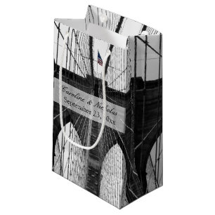 Sacola Para Presentes Pequena Ponte New York Wedding NYC Brooklyn