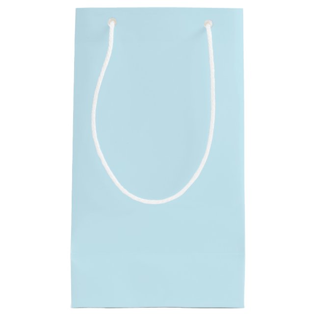 Sacola Para Presentes Pequena Porcelana Azul (Frente)