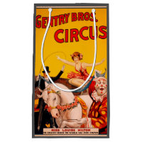 Poster de executor do Circus Colortivo Vintage