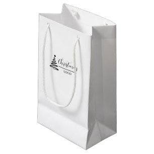 Sacola Para Presentes Pequena Presente de Natal Personalizado Camiseta Moderna C