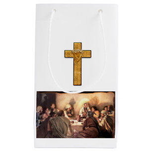 Sacola Para Presentes Pequena Presente Saco de Natal Jesus