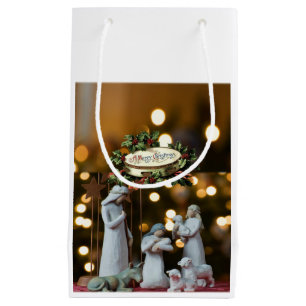 Sacola Para Presentes Pequena Presente Saco de Natal Jesus