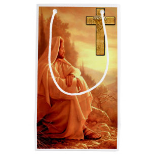 Sacola Para Presentes Pequena Presente Saco de Natal Jesus