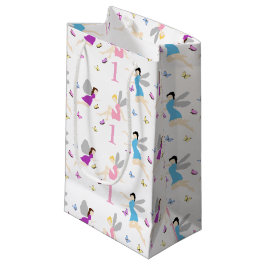 Sacola Para Presentes Pequena Primeiro Aniversário de Fada