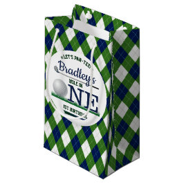 Sacola Para Presentes Pequena Primeiro aniversario de Golf PAR-TEE