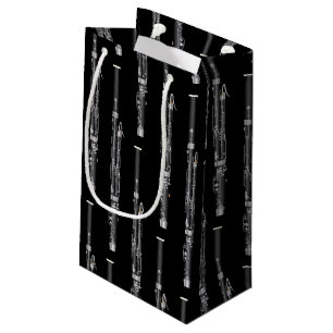 Sacola Para Presentes Pequena Professor de Música Musical de Bassoon Woodwind