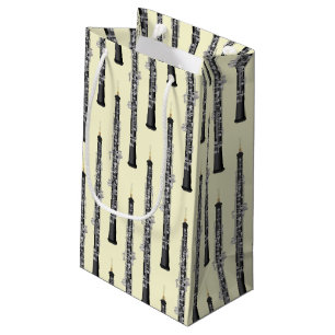 Sacola Para Presentes Pequena Professor de Música Oboe Musical