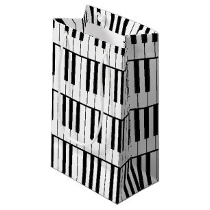 Sacola Para Presentes Pequena Professor de Música Piano Musical