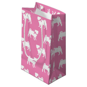 Sacola Para Presentes Pequena Pug Dog Puppy Small Gift Bag
